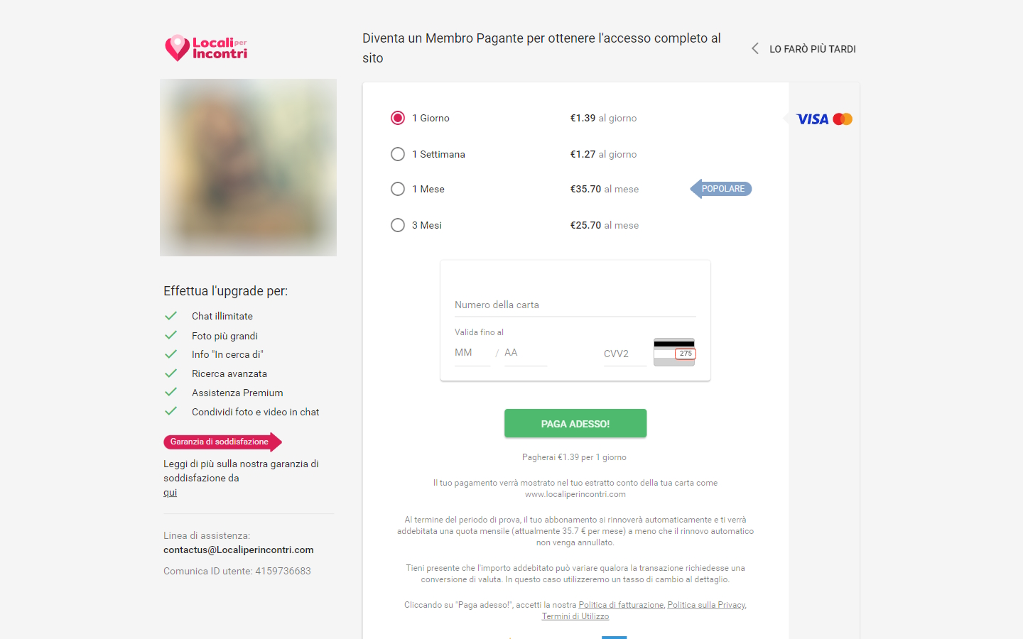 LocaliPerIncontri.com costi